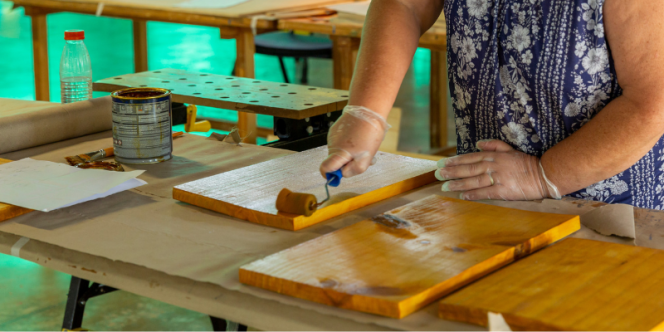 Nos Ateliês Abertos, é possível desenvolver projetos criativos com o acompanhamento dos educadores, que oferecem suporte durante todo o processo de criação. Foto: Tiago Lima.